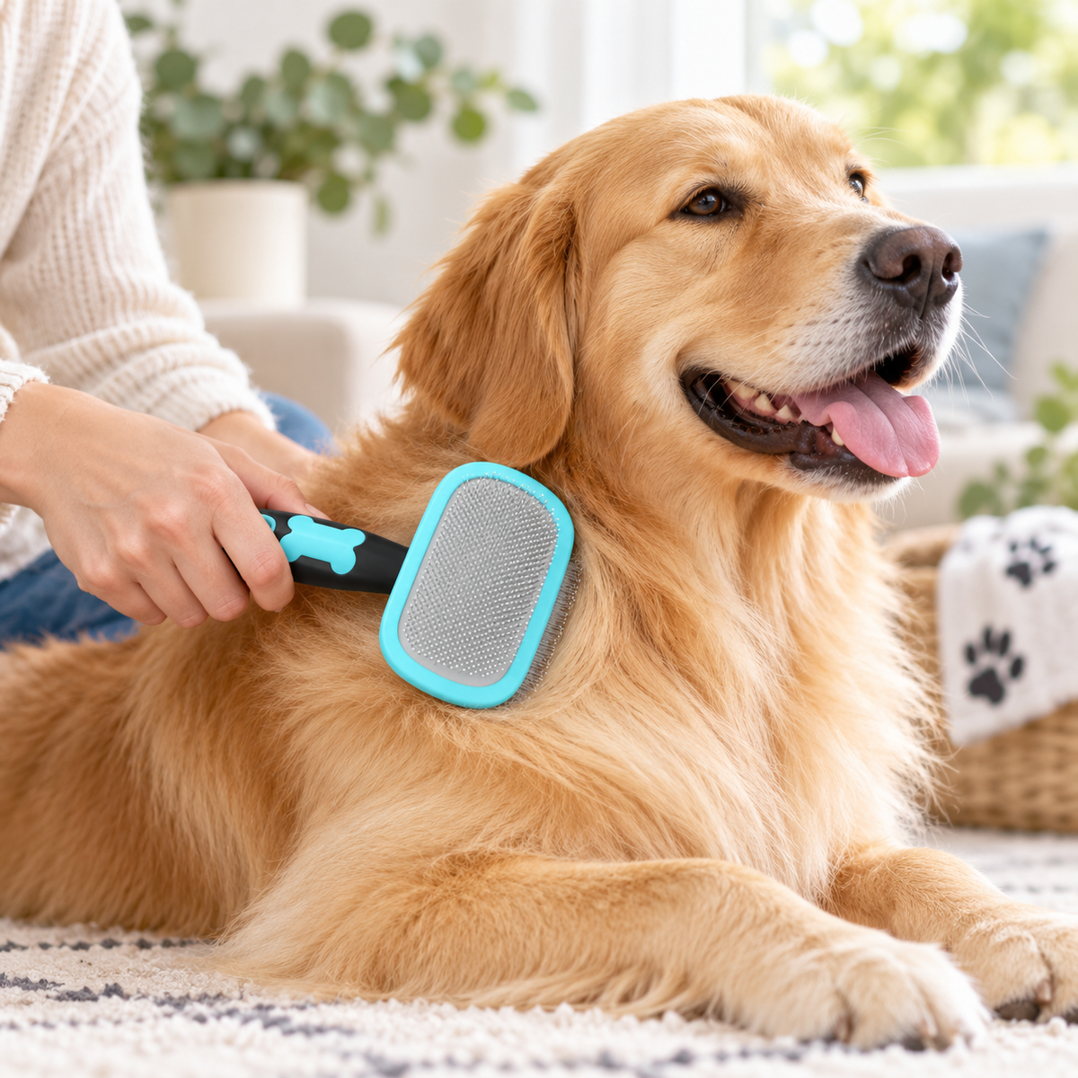 FURQIVA Gentle Groom™ Slicker Brush
